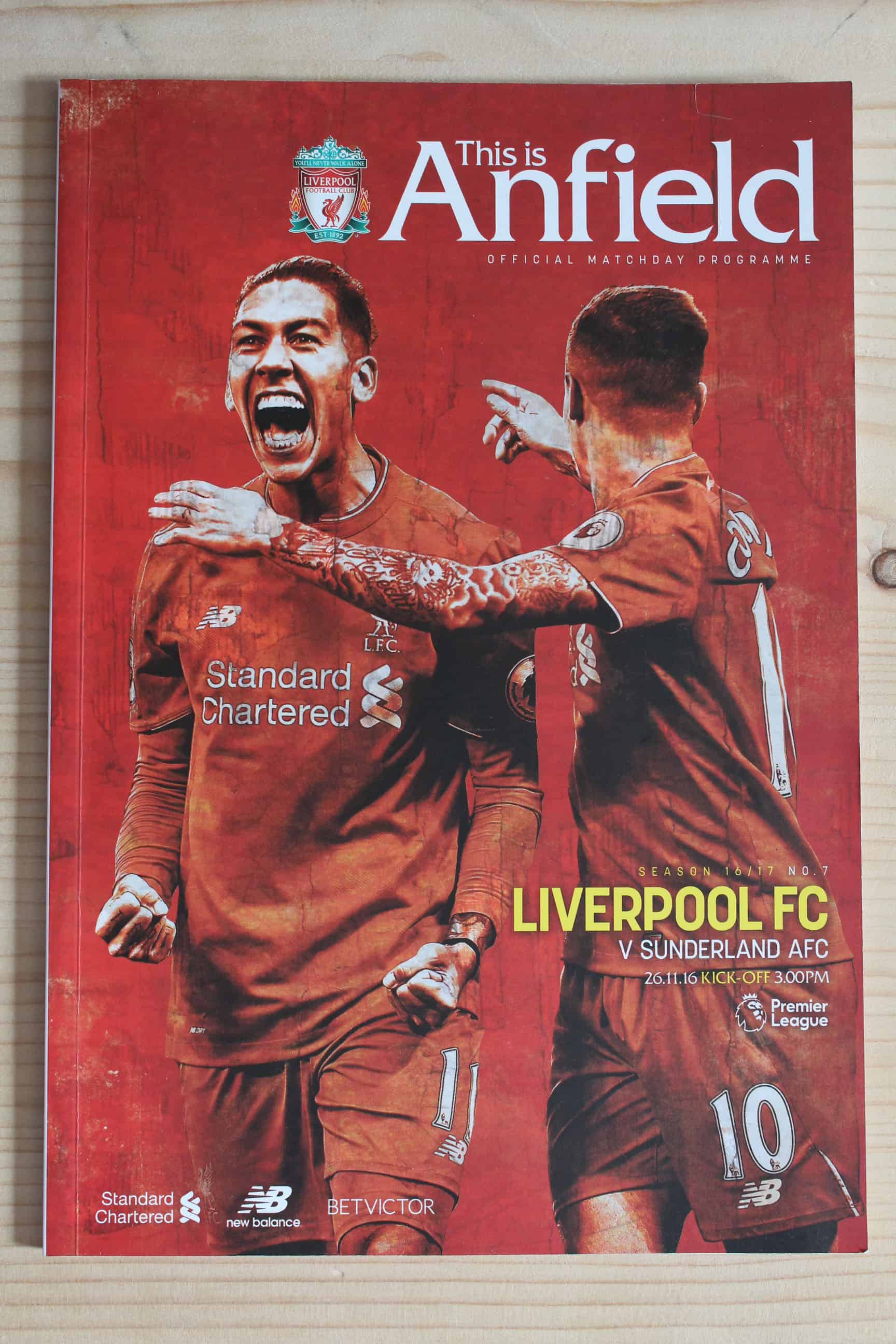 Liverpool FC v Sunderland FC